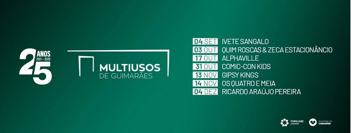 25 anos Multiusos de Guimarães